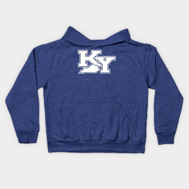 Kentucky KY Kids Hoodie by KentuckyYall